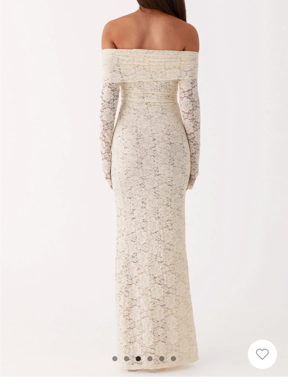 Peppermayo - Your always lace maxi dress - Ivory - Picture 2 of 3